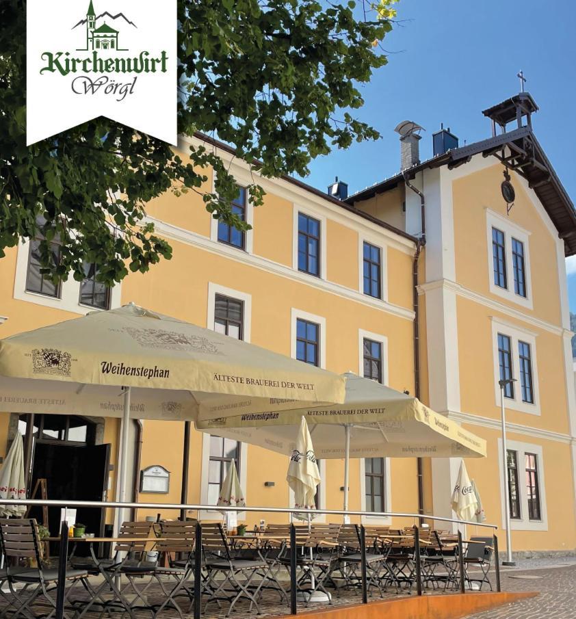 Kirchenwirt Woergl Hotell Eksteriør bilde